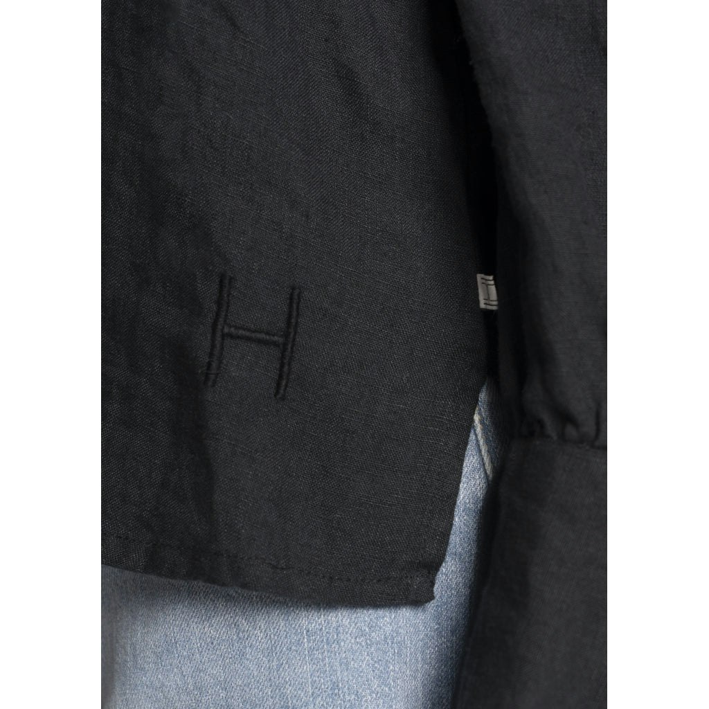 Hést - SARI Linen Blouse (Black)