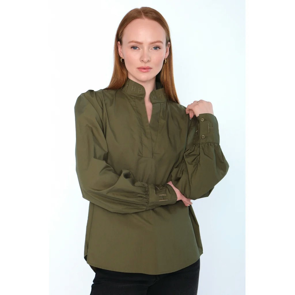 Hést - MIE Blouse (Winter Moss)