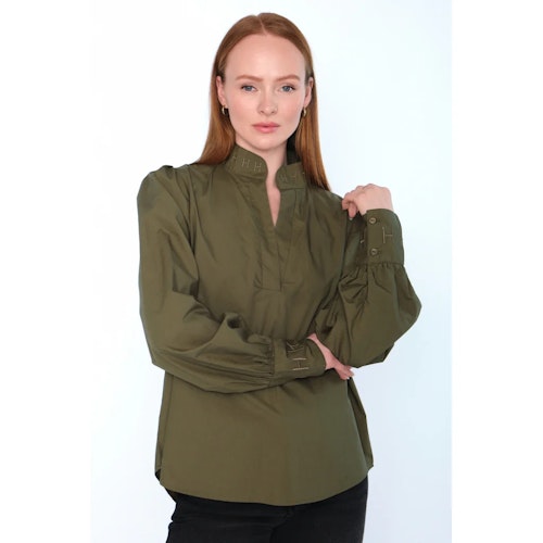 Hést - MIE Blouse (Winter Moss)