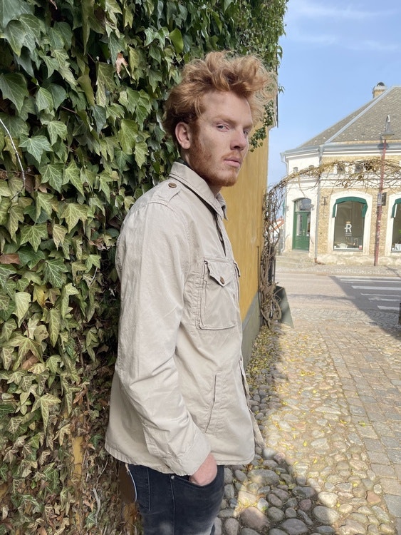 Hartford - Joshua military jacket - Khaki