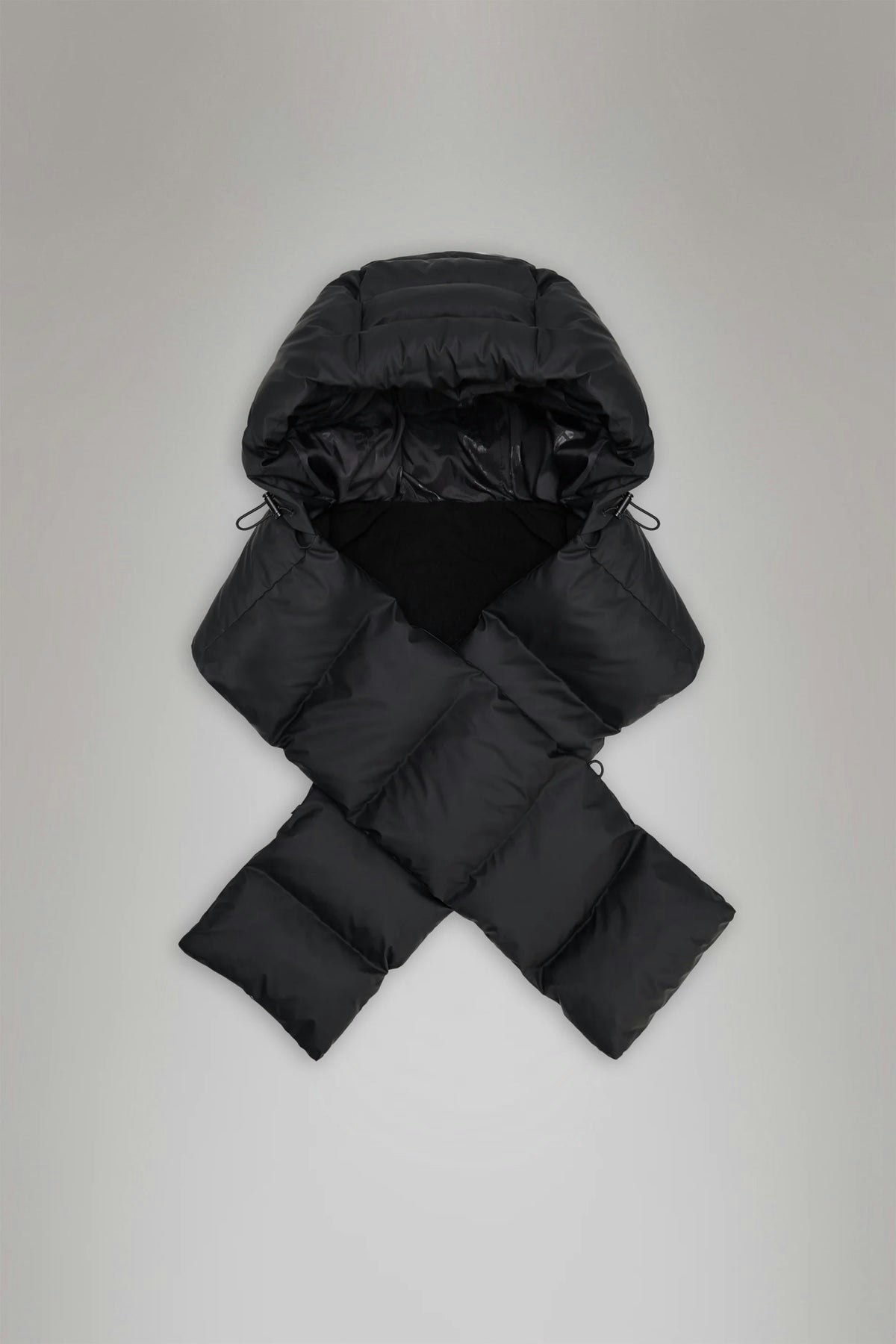 Rains - Alta Vision Puffer Hood - Black