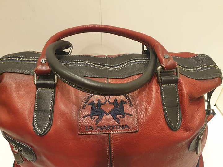 La Martina - Maserati Polo bag - Red / Navy