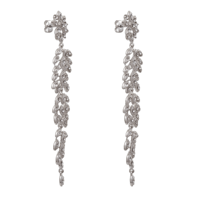 LILY AND RODSE - LAUREL EARRINGS – CRYSTAL