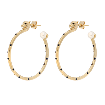 Lily and Rose - Queen Sheba hoops earrings - Gold