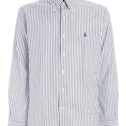 Ralph Lauren - logo stripes shirt blue/white