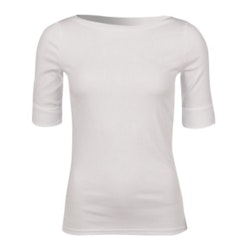 Ralph Lauren - Lauren - Cotton Boatneck white