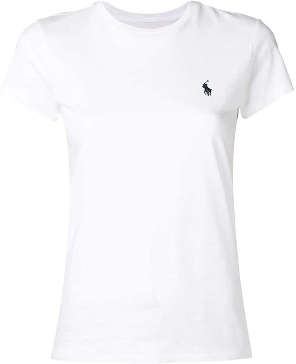 Polo Ralph Lauren - Vit T-shirt med blå häst