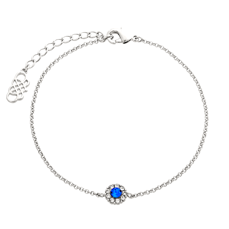 Lily and Rose - PETITE MISS SOFIA BRACELET – SAPPHIRE (SILVER)