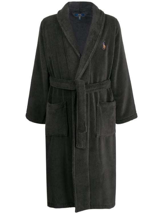 Ralph Lauren - Charcoal Grey Robe Dressing Gown