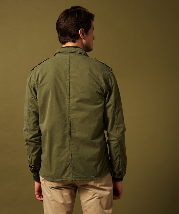 Hartford - Joshua military jacket - Olive green