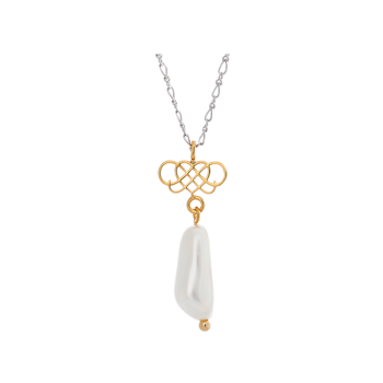 Lily and Rose - SIGNATURE PEARL NECKLACE – IVORY GOLD