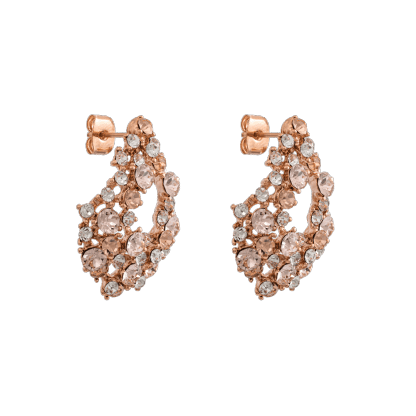Lily and Rose - ALICE EARRINGS – SILK (ROSE GOLD)