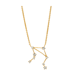 Lily and Rose - LIBRA STAR SIGN – CRYSTAL (GOLD)