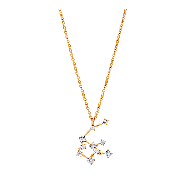 Lily and Rose - AQUARIUS STAR SIGN – CRYSTAL (GOLD)
