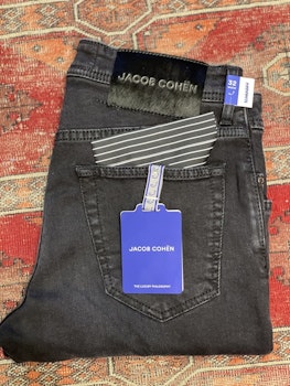 Jacob Cohën - Nick Slimfit Col.092D - Svart
