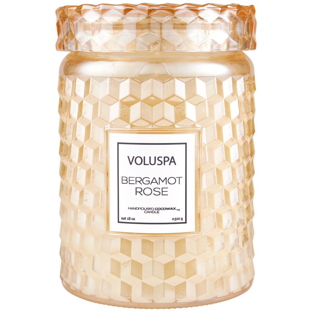 Voluspa - Bergamot Rose - Large Jar Candle