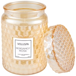 Voluspa - Bergamot Rose - Large Jar Candle