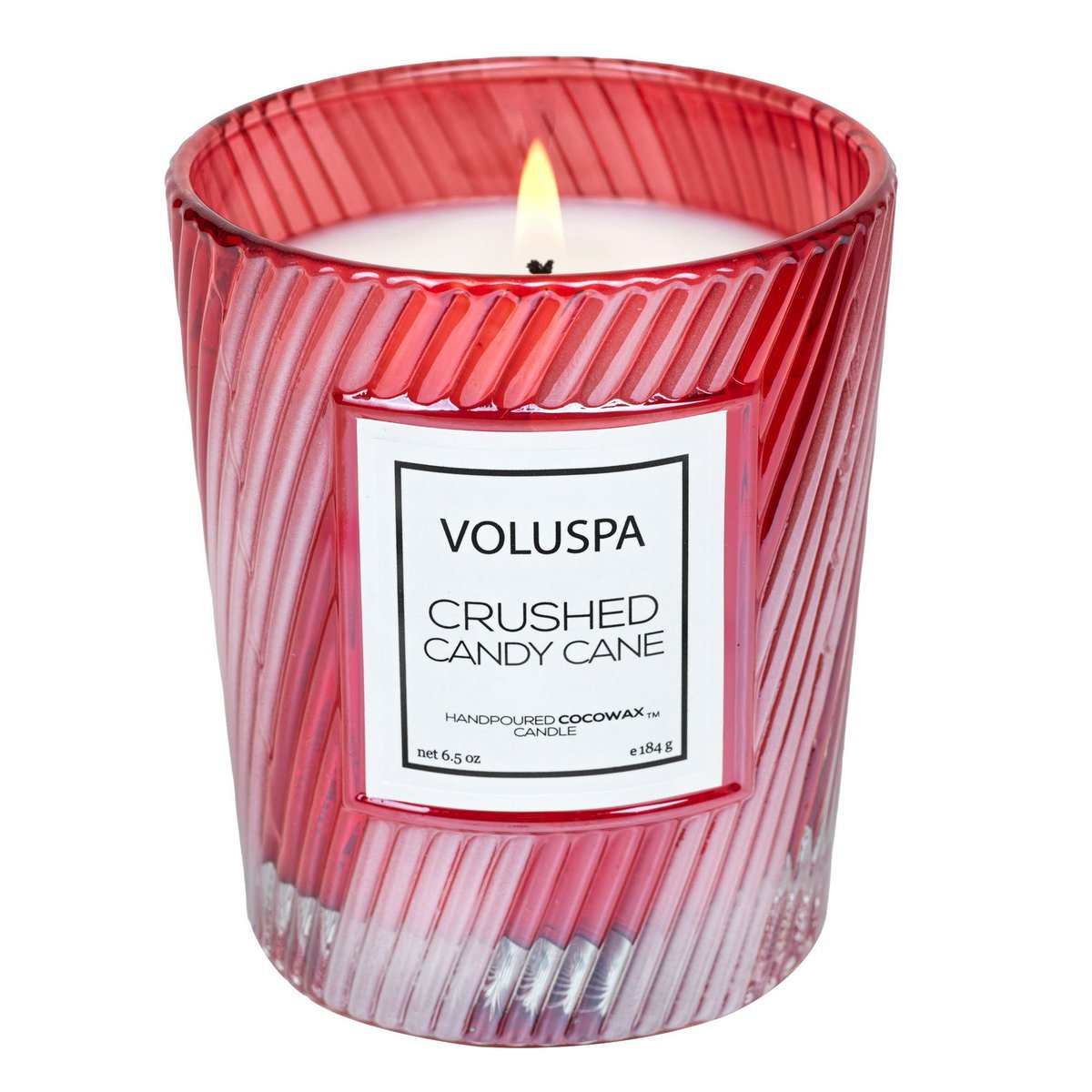 Voluspa - Crushed Candy Cane - Classic Candle