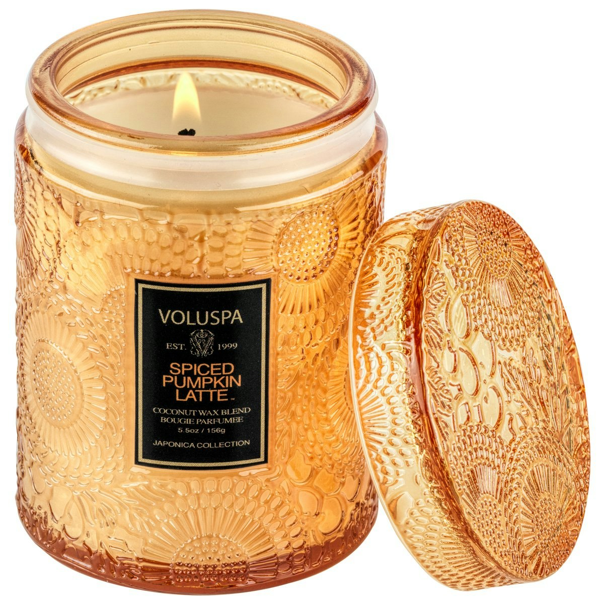 Voluspa - Spiced Pumpkin Latte - Small Jar Candle - Märkesbutiken