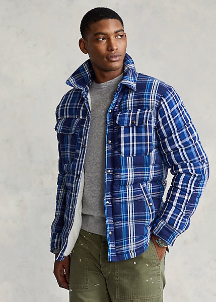 Polo Ralph Lauren - Fleece-Lined Fun Overshirt - Plaid Mashup