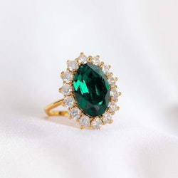 Lily and Rose - LADY DI RING – EMERALD