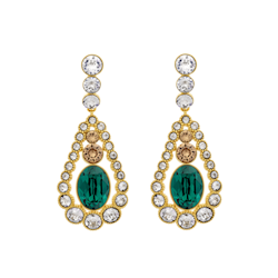 Lily and Rose - ELIZABETH EARRINGS – EMERALD