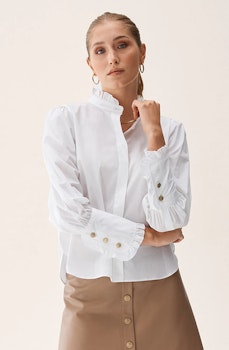 Busnel - MAIRA BLOUSE - White