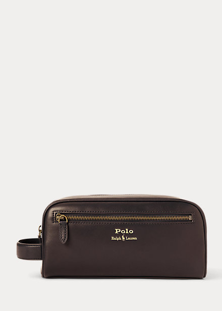 Polo Ralph Lauren - Leather Travel Case - Brown