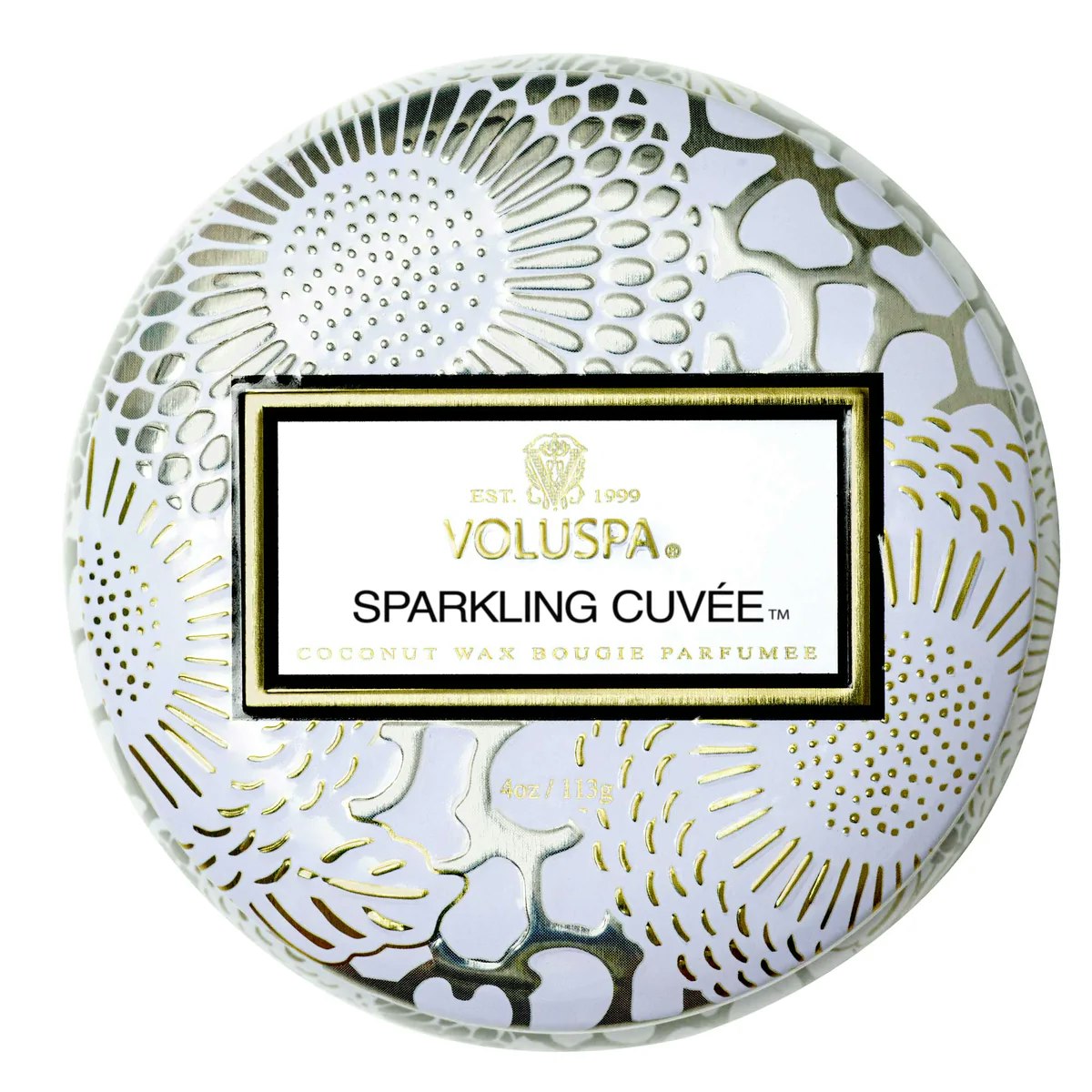 Voluspa - SPARKLING CUVÉE - MINI TIN CANDLE