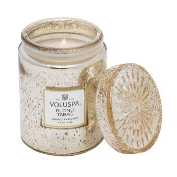 Voluspa - BLOND TABAC - SMALL JAR CANDLE