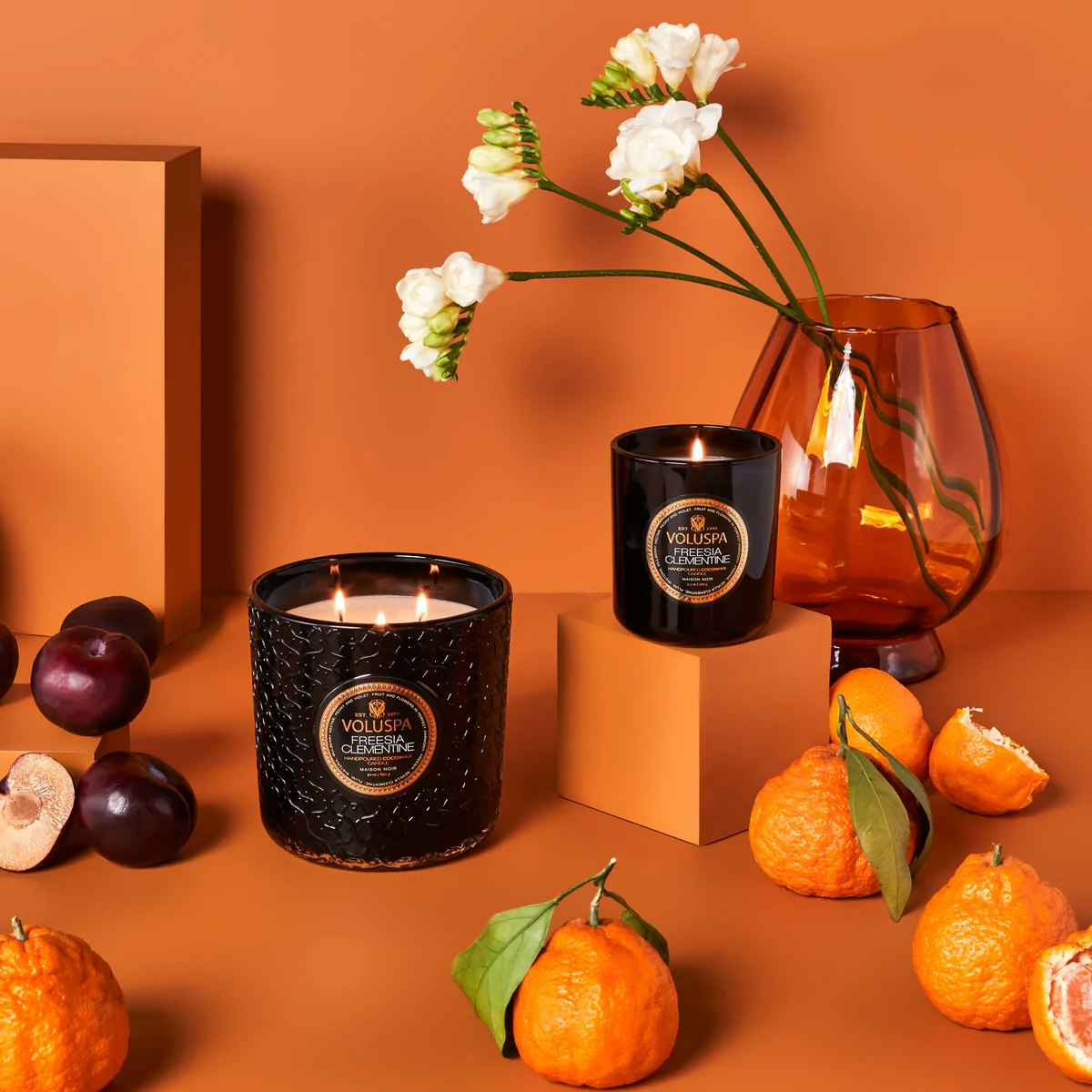 Voluspa - FREESIA CLEMENTINE - CLASSIC CANDLE