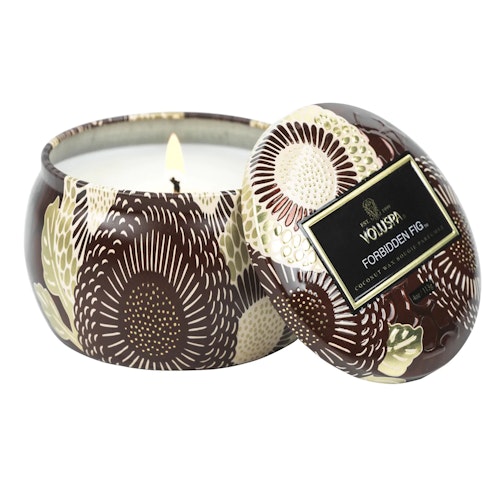 Voluspa - FORBIDDEN FIG - MINI TIN CANDLE