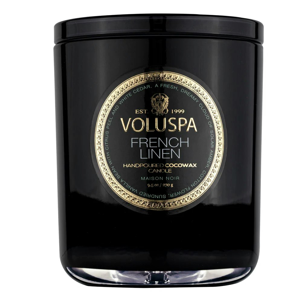 Voluspa - FRENCH LINEN - CLASSIC CANDLE