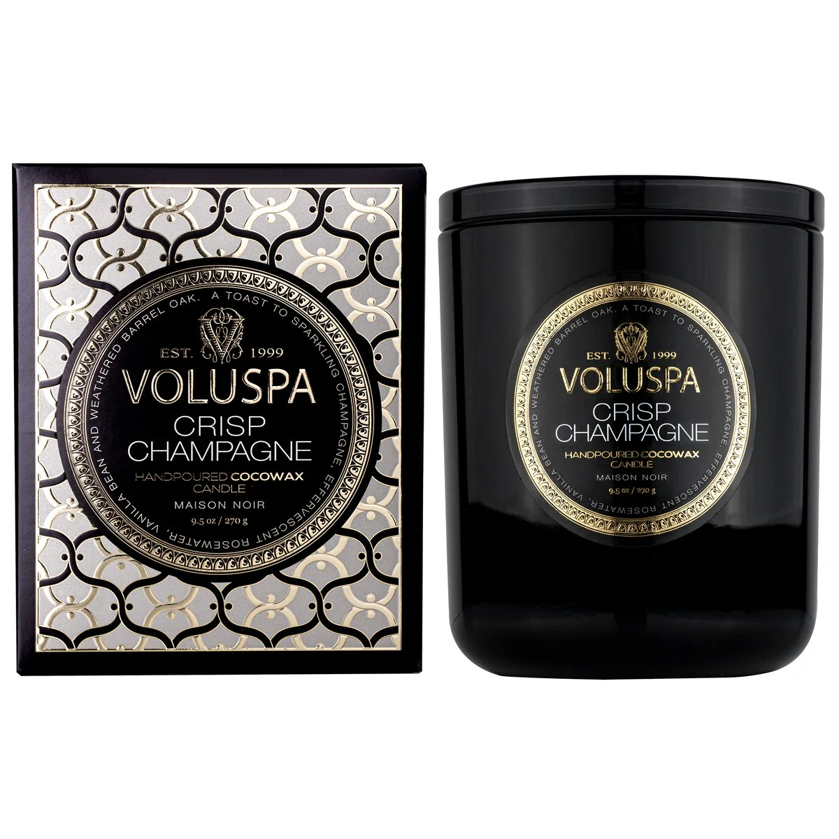 Voluspa - CRISP CHAMPAGNE - CLASSIC CANDLE