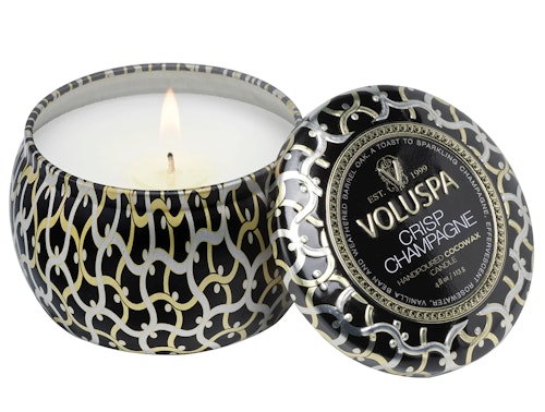 Voluspa - CRISP CHAMPAGNE - MINI TIN CANDLE