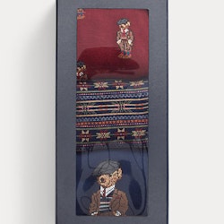 Ralph Lauren - Polo Bear & Fair Isle 3-Sock Gift Set