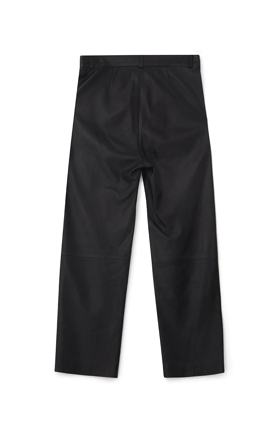 Busnel - ANDIE LEATHER TROUSERS BLACK