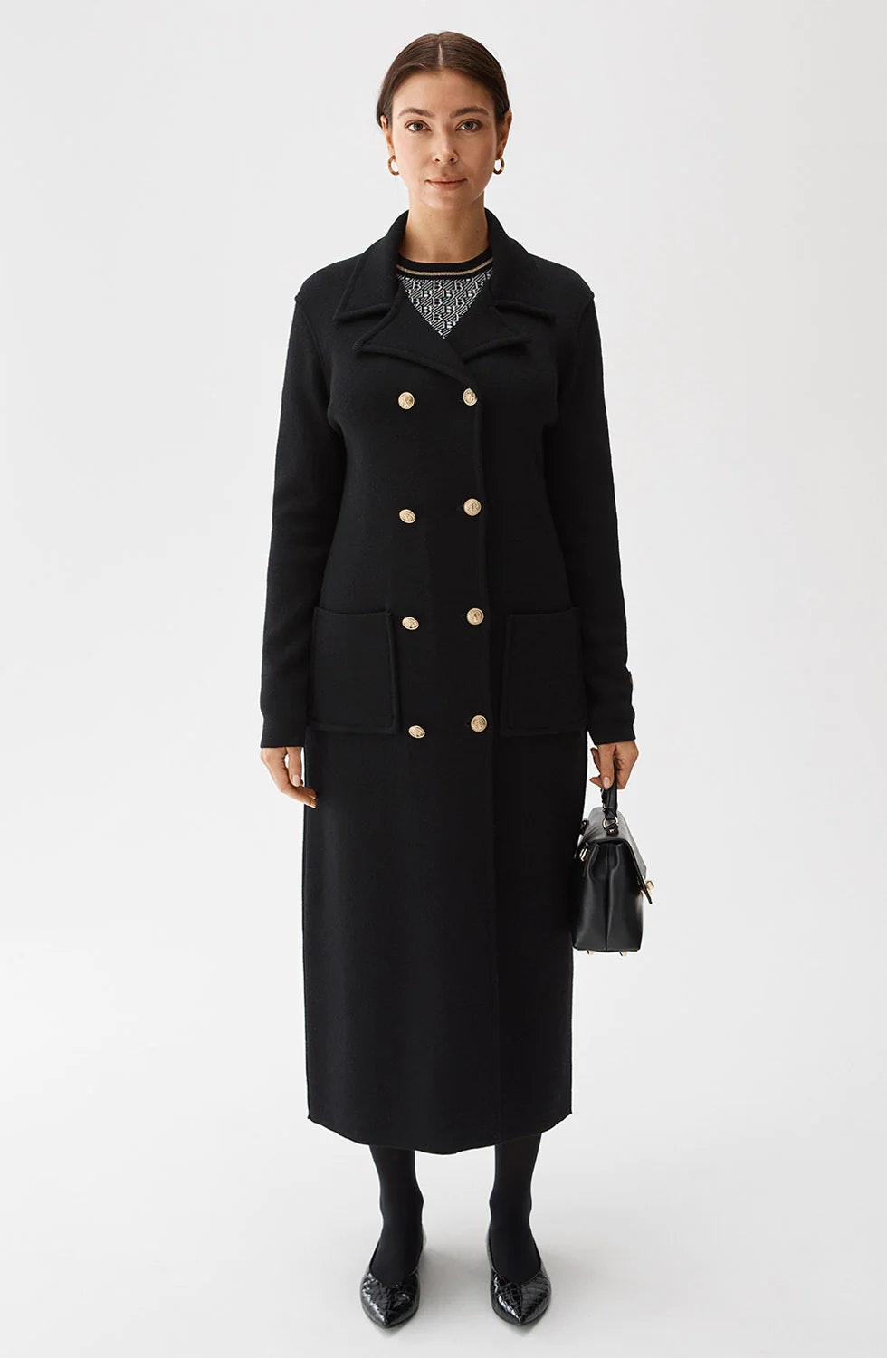 Busnel - CAPRI COAT BLACK