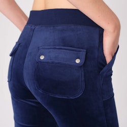 Juicy Couture - Classic Velour Del Ray Pant Blue Depths