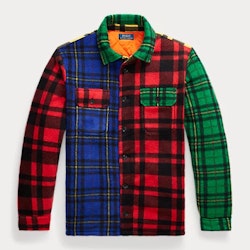 Ralph Lauren - plaid Brushed Fleece Shirt Jacket