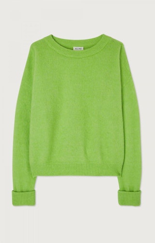 American Vintage - WOMEN'S JUMPER VITOW - PISTACHIO MELANGE