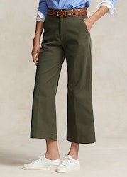 Polo ralph Lauren - Chino Wide-Leg Trouser - outdoors olive