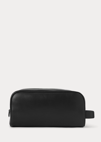 Polo Ralph Lauren - Leather Travel Case - Black