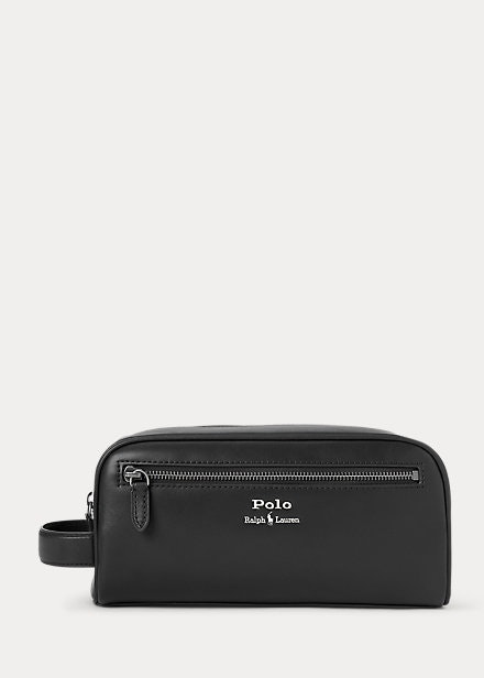 Polo Ralph Lauren - Leather Travel Case - Black