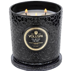 Voluspa - Suede Noir Luxe Jar Candle