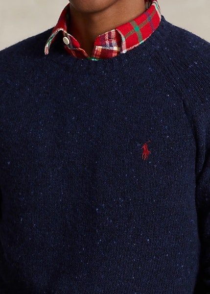 Ralph Lauren - Wool-Blend Saddle-Sleeve Jumper