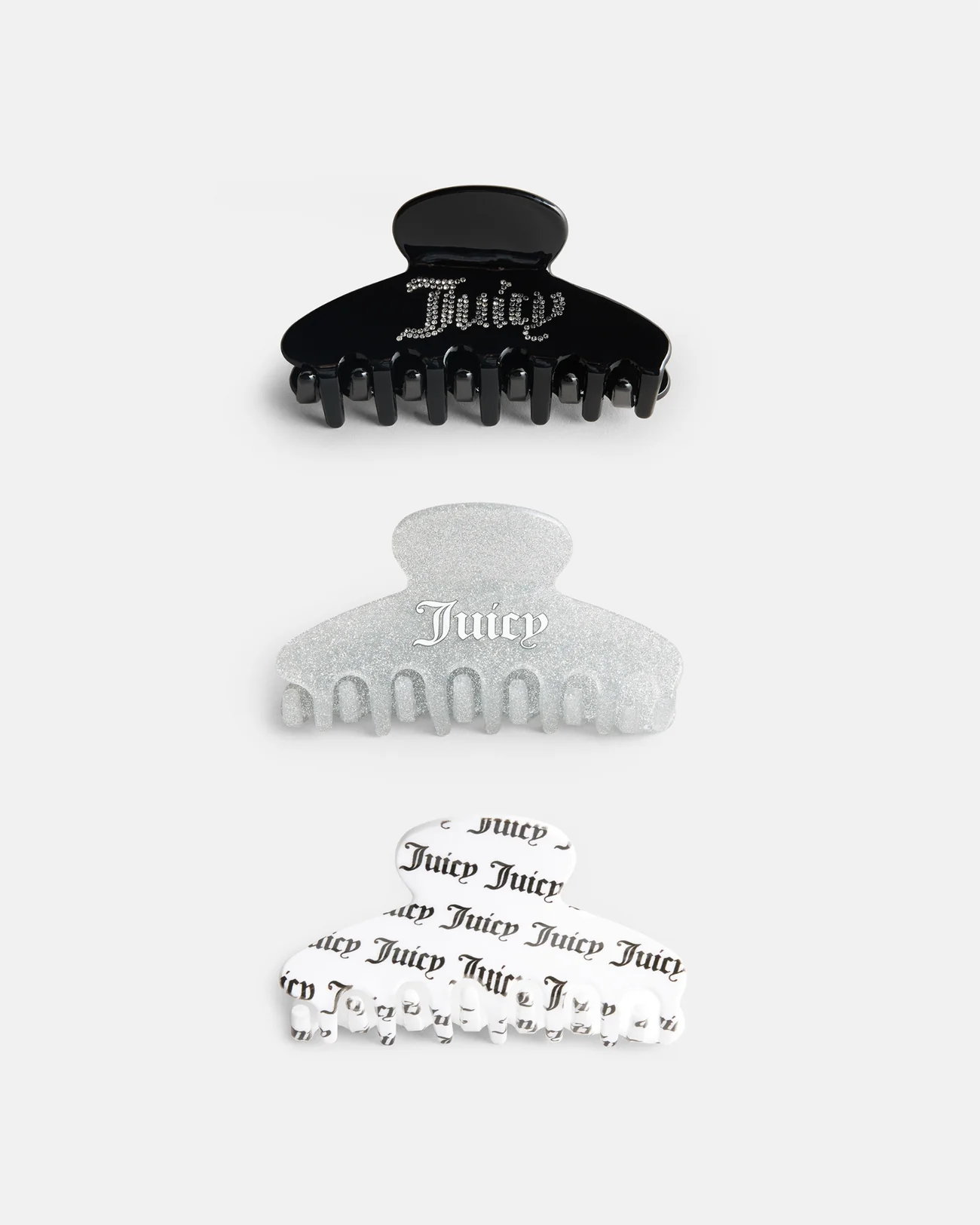 Juicy Couture - Set of 3 Hair Clips