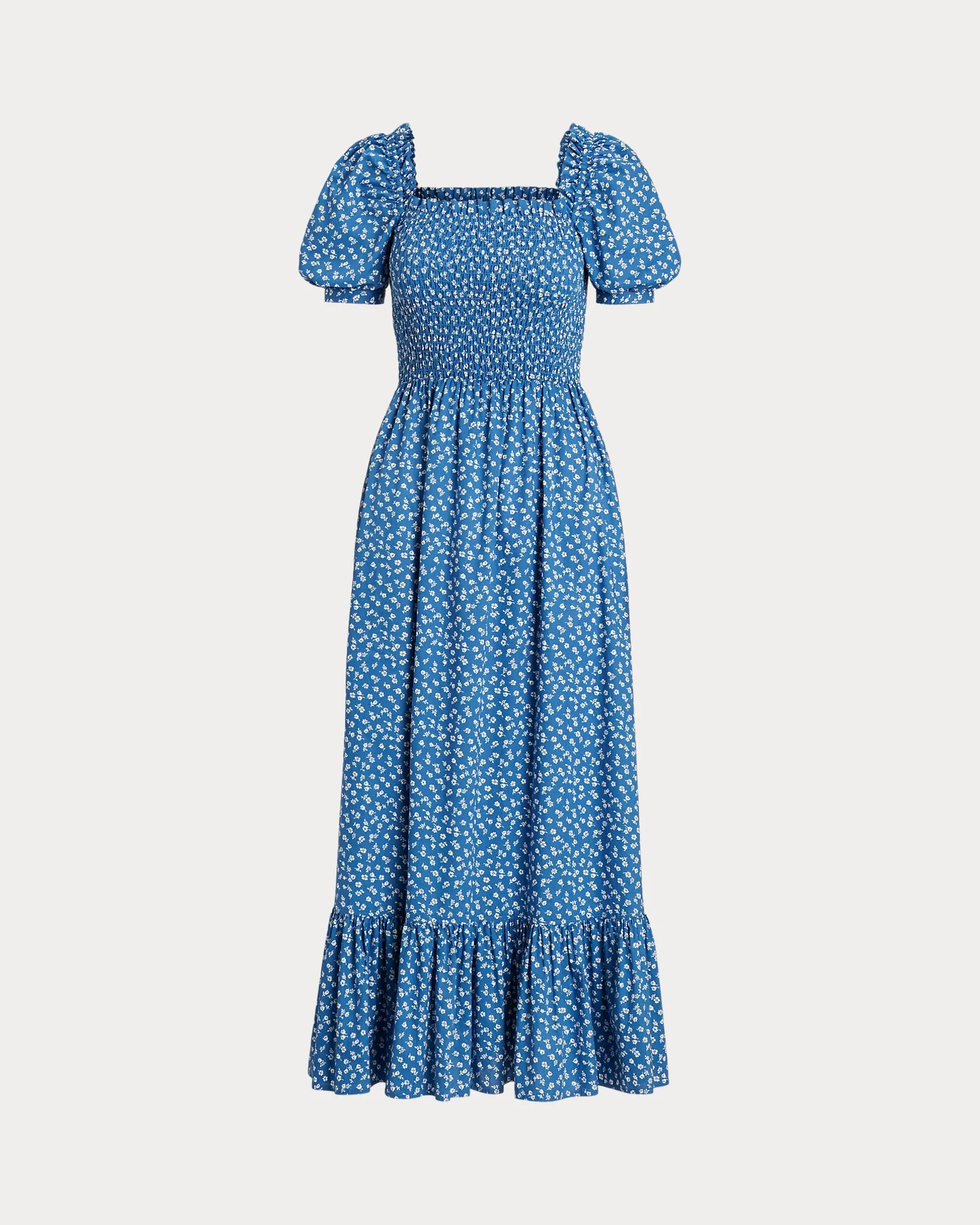 Polo Ralph Lauren - Floral Smocked Cotton Dress