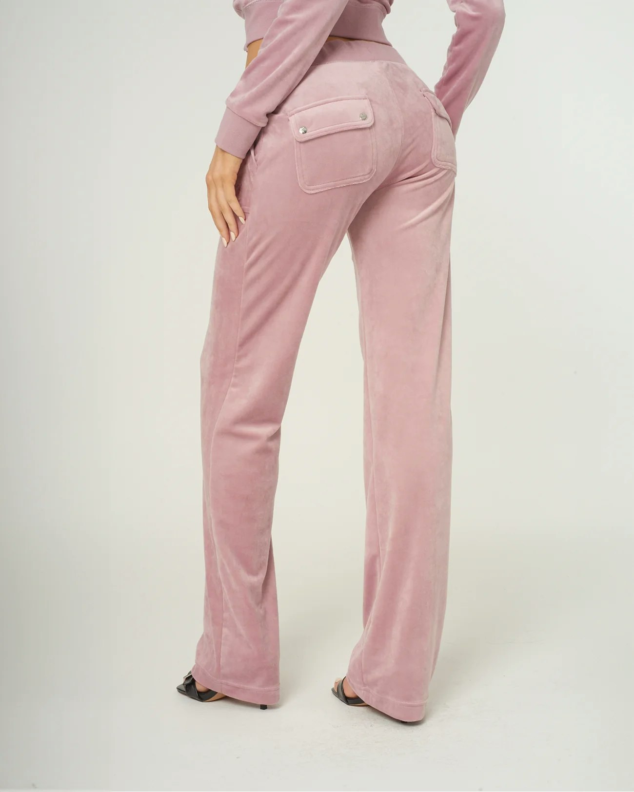 Juicy Couture - Classic Velour Del Ray Pant - Keepsake Lilac
