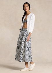 Polo Ralph Lauren - Floral Poplin A-Line Skirt